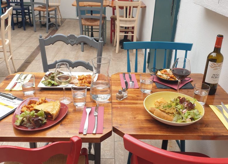 Plats du midi du restaurant Abuelo à Caen en Normandie