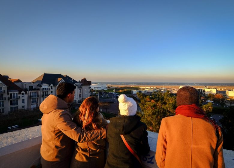 Vue depuis le Belvédère de Ouistreham