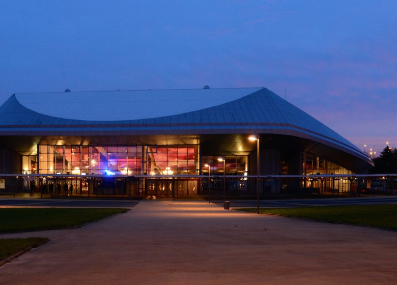 Zénith de Caen – Exterieur nuit -©Zénith de Caen-min