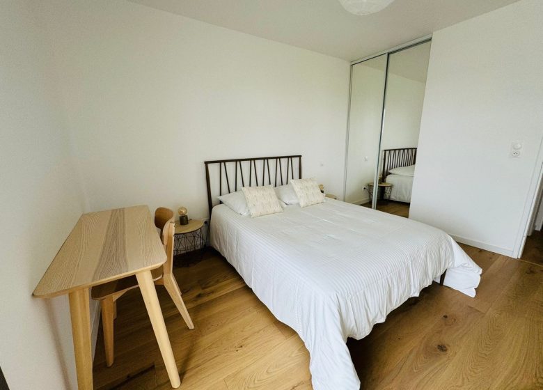 Chambre double de l'Appartement Presqu'île à Caen en Normandie